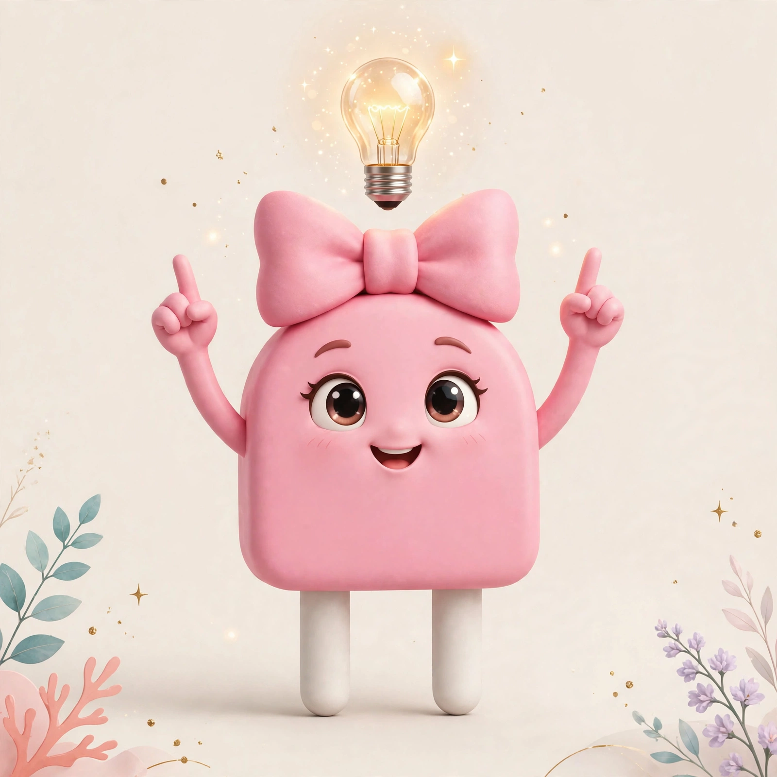 Sasha the Plug with a bright idea
